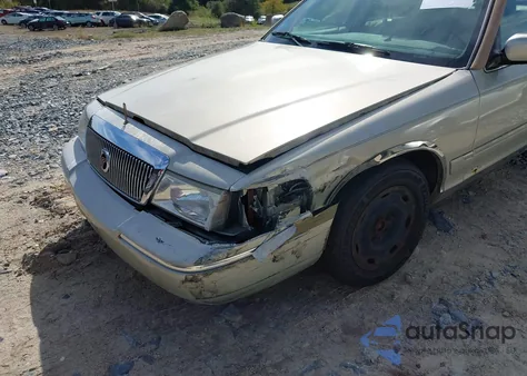 2004 Mercury Grand Marquis Gs from USA, damaged, VIN 2MEFM74WX4X625811